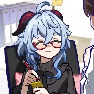 Telegram stiker 🤗 Ganyu