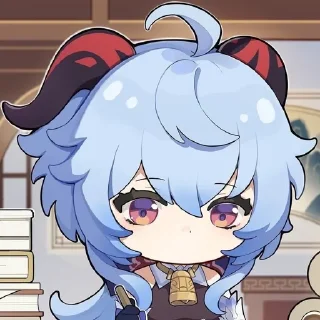 Video sticker 🤕 Ganyu