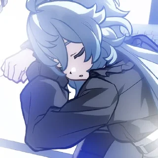 Telegram stiker 😮‍💨 Ganyu