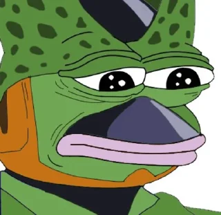 Telegram sticker 😞 Dragon Ball memeZ