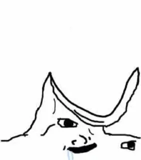 Video sticker 🤤 WOJAK brainlet - @kato0909