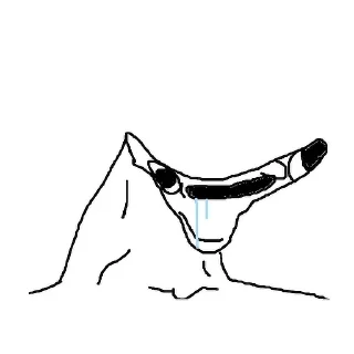 Video sticker 🤤 WOJAK brainlet - @kato0909