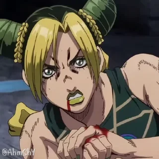 Video sticker 🧶 - ᗷY @ahMshY 𓉮 . Jolyne Cujoh