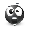 Sticker 🤩 Black Face Emoji @premium_emoji @TgEmodziBot
