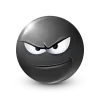 Sticker 🤩 Black Face Emoji @premium_emoji @TgEmodziBot