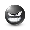 Sticker 🤩 Black Face Emoji @premium_emoji @TgEmodziBot
