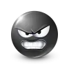 Sticker 🤩 Black Face Emoji @premium_emoji @TgEmodziBot