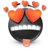 Video sticker 🤩 Black Face Emoji @...