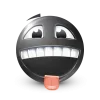 Video sticker 🤩 Black Face Emoji @...