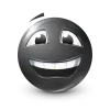 Sticker 🤩 Black Face Emoji @premium_emoji @TgEmodziBot