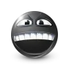 Sticker 🤩 Black Face Emoji @premium_emoji @TgEmodziBot