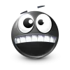 Sticker 🤩 Black Face Emoji @premium_emoji @TgEmodziBot