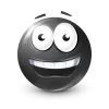 Sticker 🤩 Black Face Emoji @premium_emoji @TgEmodziBot