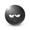 Sticker 🤩 Black Face Emoji @premium_emoji @TgEmodziBot