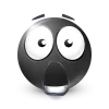 Sticker 🤩 Black Face Emoji @premium_emoji @TgEmodziBot