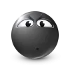 Sticker 🤩 Black Face Emoji @premium_emoji @TgEmodziBot