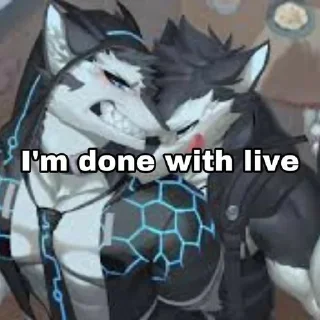 Telegram sticker 🥺 Alpha-Wolf-Pack [@iblame]
