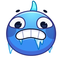 Sticker 🥶 Cold @ChentsNetwork