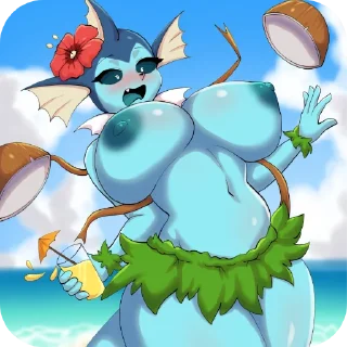 Телеграм стикер ❤ Vaporeon @DarKYnvm