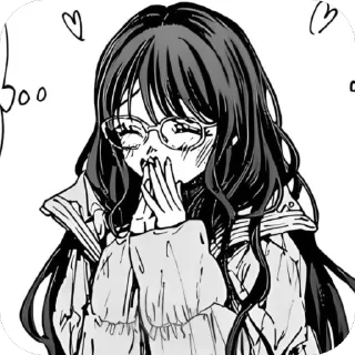 Telegram sticker 💋 Wagari ZOE 🩷                                    @FreeSkyo