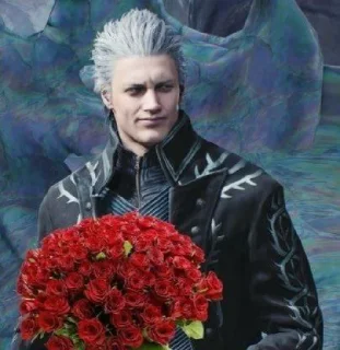Telegram sticker 🌹 Mood vergil