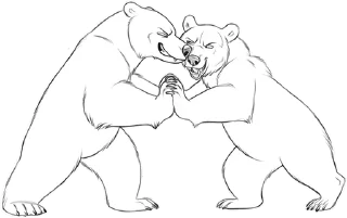 Telegram sticker 👊 The Bear Minimum official stickers