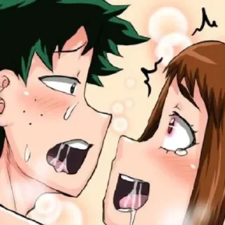 Telegram sticker 🍏 MHA @ecchistickers @xvieravelyn