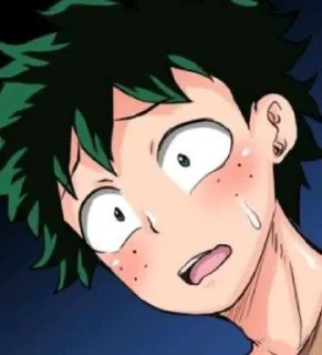 Sticker 🍏 MHA @ecchistickers @xvieravelyn