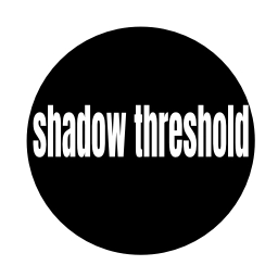 Sticker 🤩 shadow threshold @TgEmodziBot