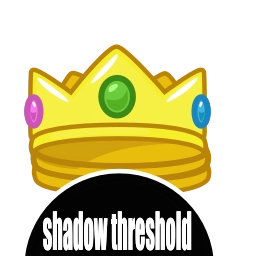 Sticker 🤩 shadow threshold @TgEmodziBot