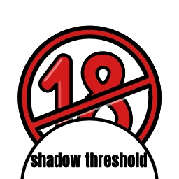 Sticker 🤩 shadow threshold @TgEmodziBot