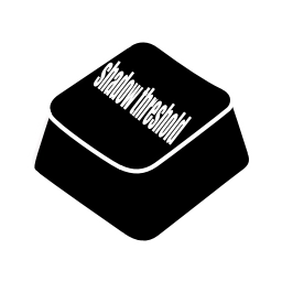 Sticker 🤩 shadow threshold @TgEmodziBot