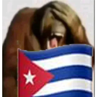 Telegram sticker 🇨🇺 MonoCaca @elpatasxde