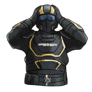 Telegram sticker 😱 Helldivers Red Caffeine pack