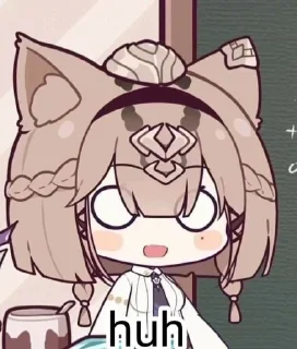 Telegram sticker 😳 Meow