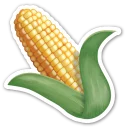 Telegram sticker 🌽 Emoji V3.2 By Carlosartugo
