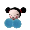 Video sticker 💃 Pucca Anim - @Tele...