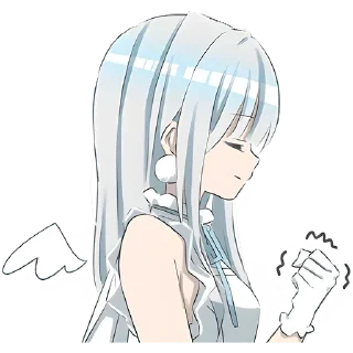 Video sticker 🌟 ᥲᥒgᥱᥣ > @nerveis 🪽 :: @fStikBot