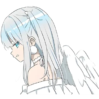 Telegram sticker 🌟 ᥲᥒgᥱᥣ > @nerveis 🪽 :: @fStikBot