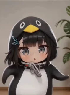 Video sticker ❤️ 咕咕嘎嘎帝江号小企鹅