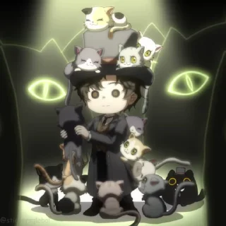 Video sticker 🐾 Chibi LOTM 🃏✨ @stickersglobal