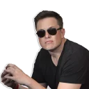 Telegram sticker 😎 Elon Musk (Ілон Маск, Илон Маск)