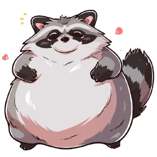 Video sticker 👍 Енотики -> @cute_enot_art