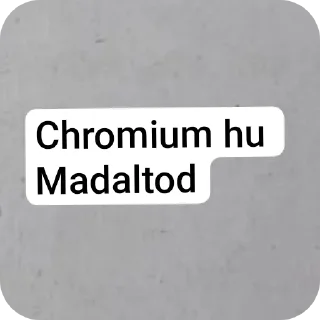 Sticker 📝 Chromium