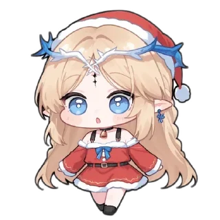 Telegram sticker 🌟 WuWaChristmas :: @fStikBot