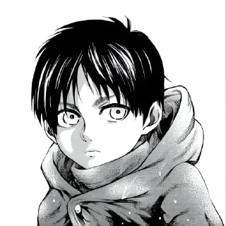 Telegram sticker 🤩 - ᗷY @ahMshY 𓉮 . Eren | Manga