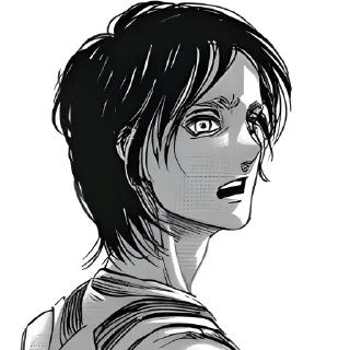 Telegram sticker 🤩 - ᗷY @ahMshY 𓉮 . Eren | Manga