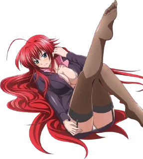 Telegram sticker 🍷 DxD @ecchistickers @xvieravelyn