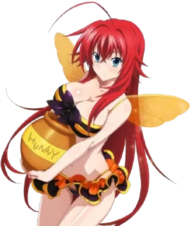 Telegram sticker 🍷 DxD @ecchistickers @xvieravelyn