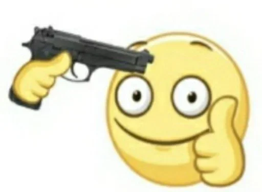Telegram sticker 🔫 💋 польпак